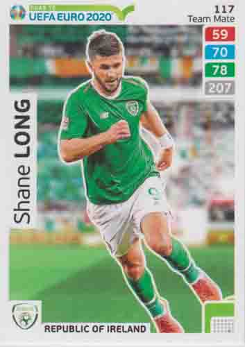 Adrenalyn XL Road to UEFA EURO 2020 #117 Shane Long (Republic of Ireland)