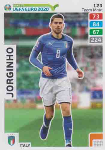 Adrenalyn XL Road to UEFA EURO 2020 #123 Jorginho (Italy)