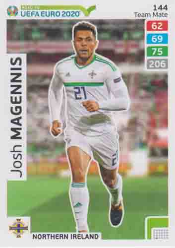 Adrenalyn XL Road to UEFA EURO 2020 #144 Josh Magennis (Northern Ireland)