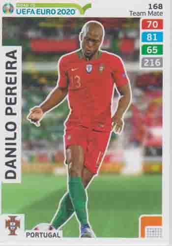 Adrenalyn XL Road to UEFA EURO 2020 #168 Danilo Pereira (Portugal)