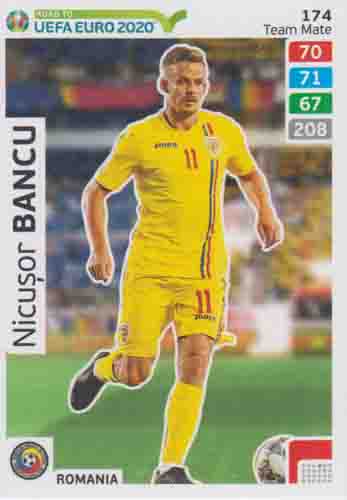 Adrenalyn XL Road to UEFA EURO 2020 #174 Nicușor Bancu (Romania)