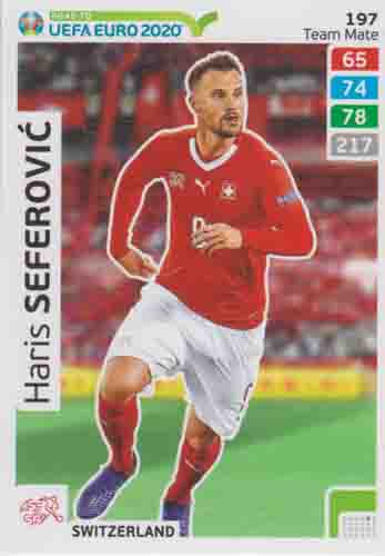 Adrenalyn XL Road to UEFA EURO 2020 #197 Haris Seferović (Switzerland)
