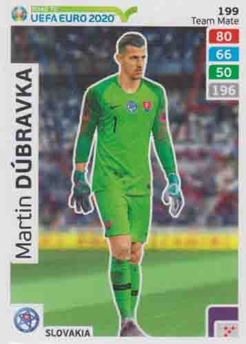Adrenalyn XL Road to UEFA EURO 2020 #199 Martin Dúbravka (Slovakia)