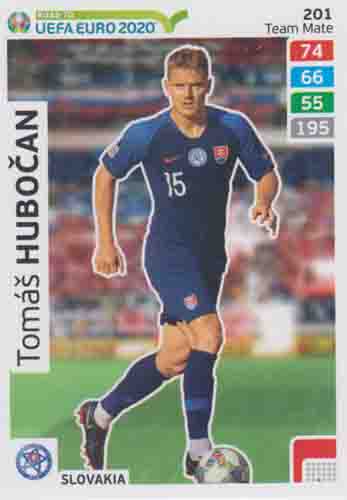 Adrenalyn XL Road to UEFA EURO 2020 #201 Tomáš Hubočan (Slovakia)