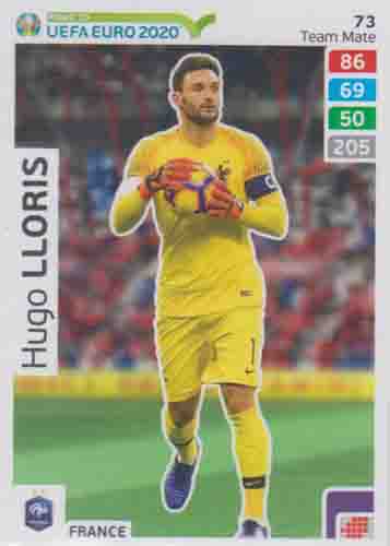 Adrenalyn XL Road to UEFA EURO 2020 #073 Hugo Lloris (France)