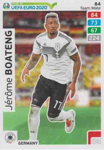 Adrenalyn XL Road to UEFA EURO 2020 #084 Jérôme Boateng (Germany)