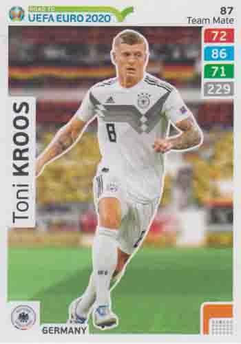 Adrenalyn XL Road to UEFA EURO 2020 #087 Toni Kroos (Germany)