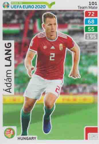 Adrenalyn XL Road to UEFA EURO 2020 #101 Ádám Lang (Hungary)