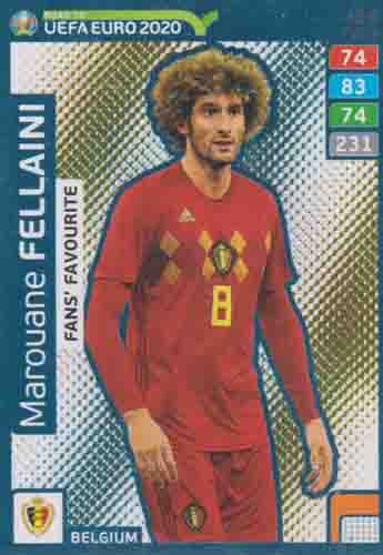 Adrenalyn XL Road to UEFA EURO 2020 #236 Marouane Fellaini (Belgium)