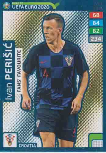 Adrenalyn XL Road to UEFA EURO 2020 #237 Ivan Perišić (Croatia)