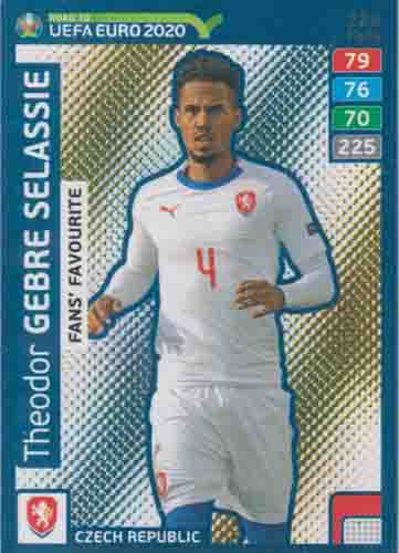 Adrenalyn XL Road to UEFA EURO 2020 #238 Theodor Gebre Selassie (Czech Republic)