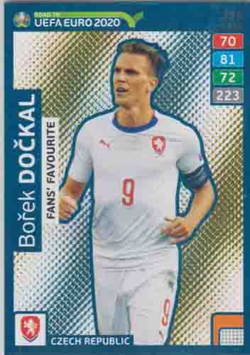 Adrenalyn XL Road to UEFA EURO 2020 #239 Bořek Dočkal (Czech Republic)