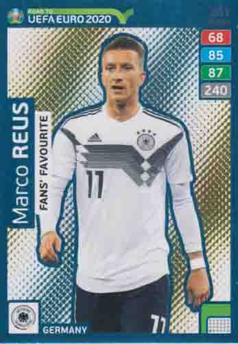 Adrenalyn XL Road to UEFA EURO 2020 #251 Marco Reus (Germany)