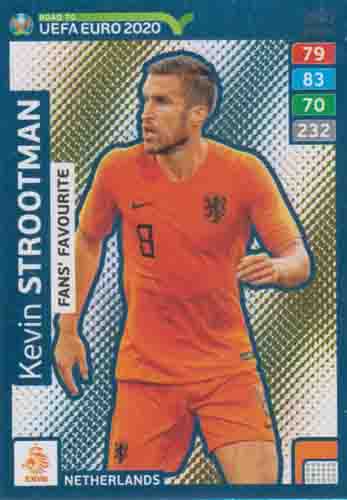 Adrenalyn XL Road to UEFA EURO 2020 #260 Kevin Strootman (Netherlands)