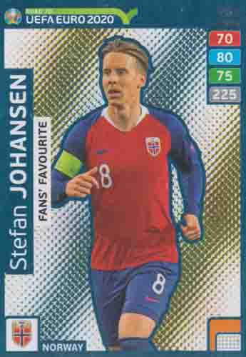 Adrenalyn XL Road to UEFA EURO 2020 #263 Stefan Johansen (Norway)