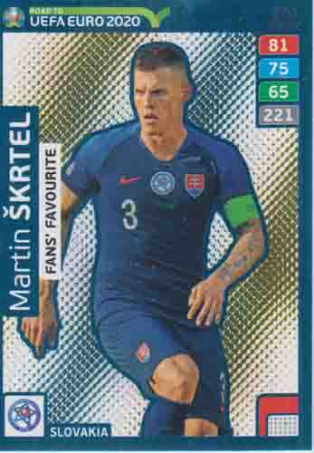 Adrenalyn XL Road to UEFA EURO 2020 #273 Martin Škrtel (Slovakia)
