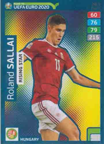 Adrenalyn XL Road to UEFA EURO 2020 #283 Roland Sallai (Hungary)