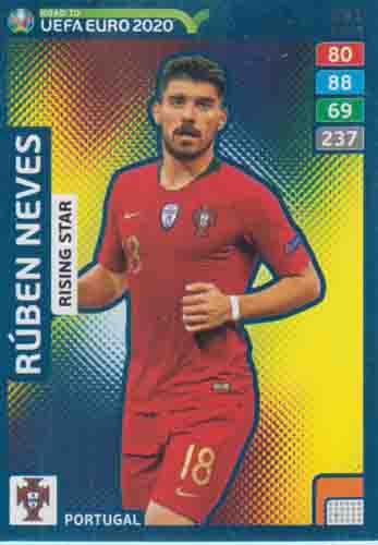 Adrenalyn XL Road to UEFA EURO 2020 #291 Rúben Neves (Portugal)
