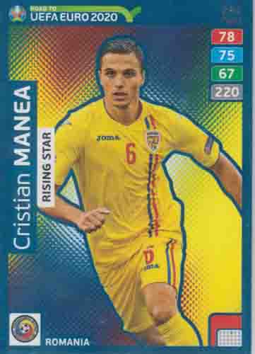 Adrenalyn XL Road to UEFA EURO 2020 #292 Cristian Manea (Romania)