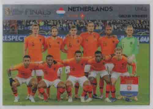 Adrenalyn XL Road to UEFA EURO 2020 UNL1 Team Photo (Netherlands)