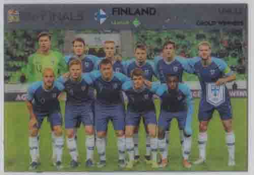 Adrenalyn XL Road to UEFA EURO 2020 UNL11 Team Photo (Finland)