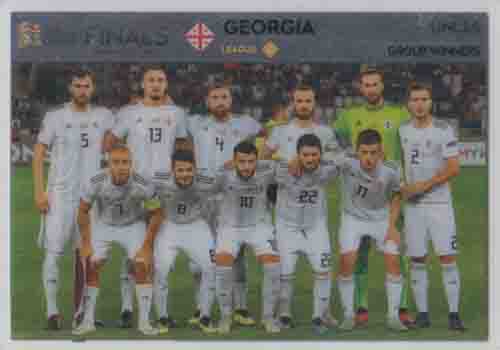 Adrenalyn XL Road to UEFA EURO 2020 UNL15 Team Photo (Georgia)