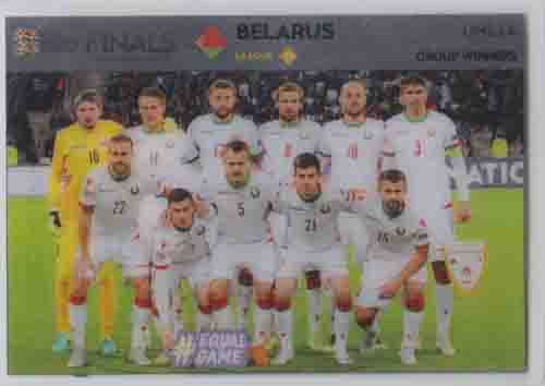 Adrenalyn XL Road to UEFA EURO 2020 UNL16 Team Photo (Belarus)
