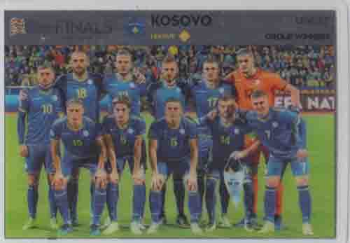 Adrenalyn XL Road to UEFA EURO 2020 UNL17 Team Photo (Kosovo)