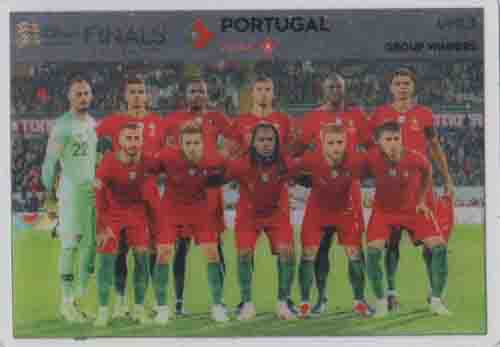 Adrenalyn XL Road to UEFA EURO 2020 UNL3 Team Photo (Portugal)