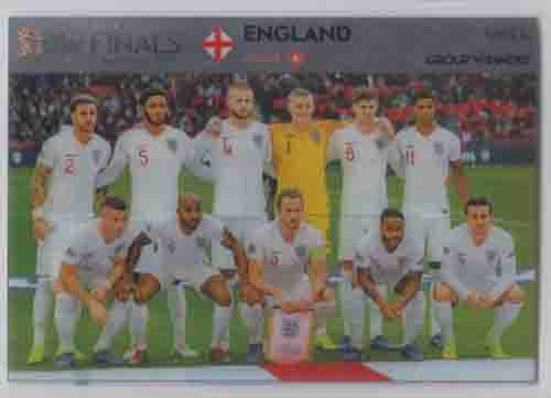 Adrenalyn XL Road to UEFA EURO 2020 UNL4 Team Photo (England)