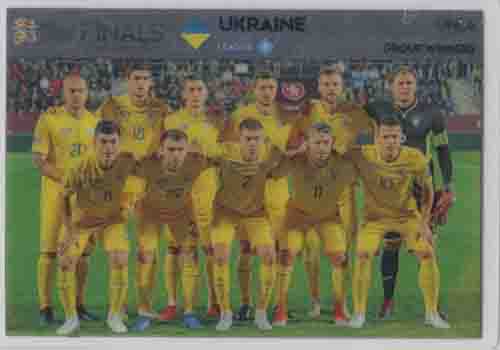 Adrenalyn XL Road to UEFA EURO 2020 UNL6 Team Photo (Ukraine