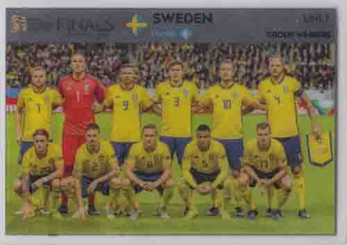Adrenalyn XL Road to UEFA EURO 2020 UNL7 Team Photo (Sweden)