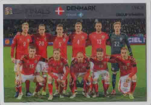 Adrenalyn XL Road to UEFA EURO 2020 UNL9 Team Photo (Denmark)