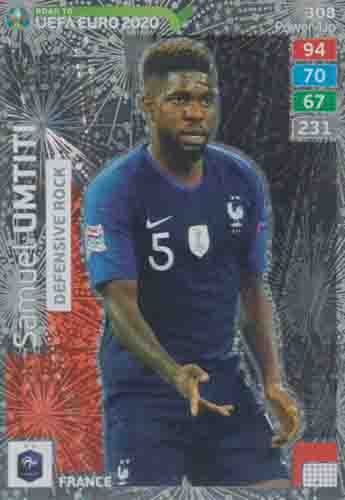 Adrenalyn XL Road to UEFA EURO 2020 #308 Samuel Umtiti (France)