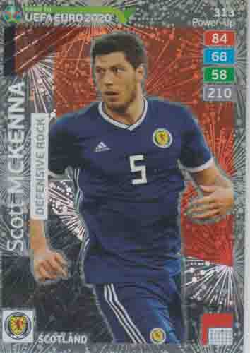 Adrenalyn XL Road to UEFA EURO 2020 #313 Scott McKenna (Scotland)