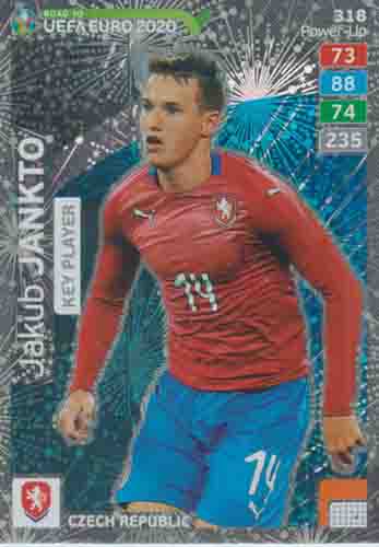 Adrenalyn XL Road to UEFA EURO 2020 #318 Jakub Jankto (Czech Republic)