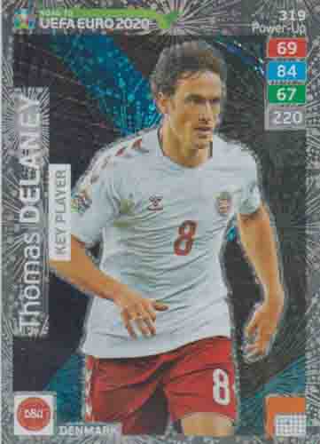 Adrenalyn XL Road to UEFA EURO 2020 #319 Thomas Delaney (Denmark)