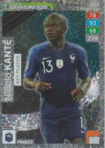 Adrenalyn XL Road to UEFA EURO 2020 #322 N'Golo Kanté (France)