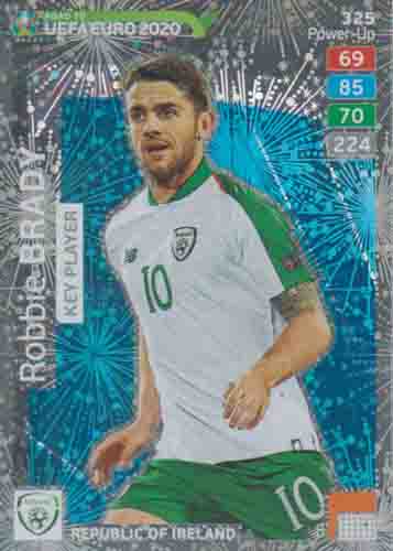 Adrenalyn XL Road to UEFA EURO 2020 #325 Robbie Brady (Republic of Ireland)