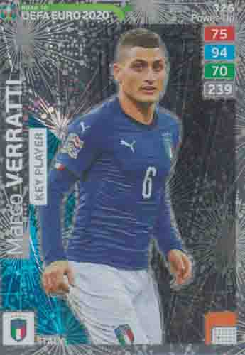 Adrenalyn XL Road to UEFA EURO 2020 #326 Marco Verratti (Italy)