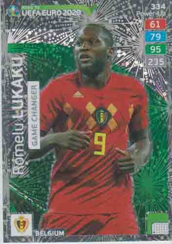 Adrenalyn XL Road to UEFA EURO 2020 #334 Romelu Lukaku (Belgium)