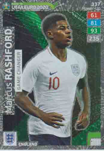 Adrenalyn XL Road to UEFA EURO 2020 #337 Marcus Rashford (England)