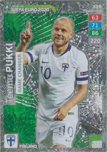 Adrenalyn XL Road to UEFA EURO 2020 #339 Teemu Pukki (Finland)