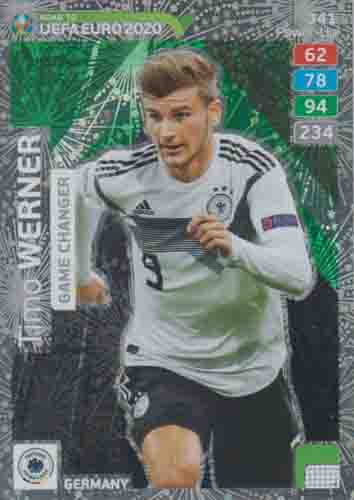 Adrenalyn XL Road to UEFA EURO 2020 #341 Timo Werner (Germany)