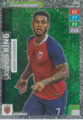 Adrenalyn XL Road to UEFA EURO 2020 #346 Joshua King (Norway)