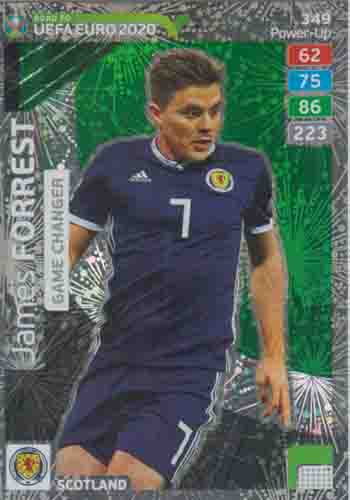 Adrenalyn XL Road to UEFA EURO 2020 #349 James Forrest (Scotland)