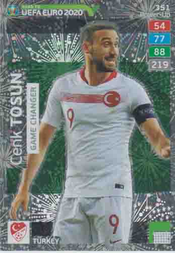 Adrenalyn XL Road to UEFA EURO 2020 #351 Cenk Tosun (Turkey)