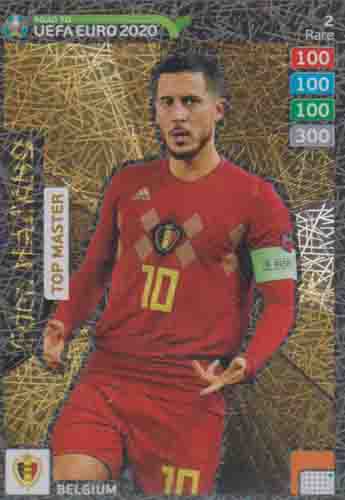 Adrenalyn XL Road to UEFA EURO 2020 #002 Eden Hazard (Belgium)
