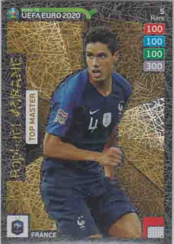 Adrenalyn XL Road to UEFA EURO 2020 #005 Raphaël Varane (France)