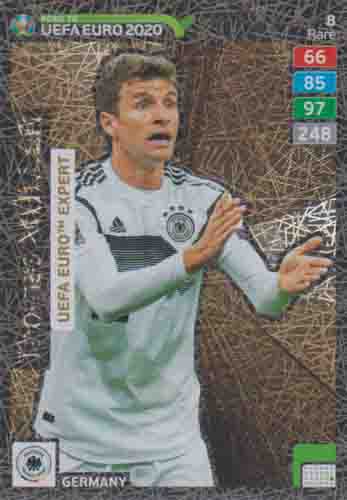 Adrenalyn XL Road to UEFA EURO 2020 #008 Thomas Müller (Germany)